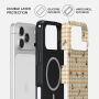 Burga Tough Etui ze wzorem i MagSafe do iPhone 17 Pro / 18 Pro - Honeycomb