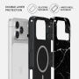 Etui Burga Tough ze wzorem i MagSafe do iPhone 17 Pro / 18 Pro - Noir Origin