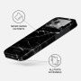 Etui Burga Tough ze wzorem i MagSafe do iPhone 17 Pro / 18 Pro - Noir Origin