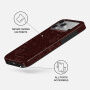 Burga Tough etui ze wzorem i MagSafe do iPhone 17 Pro Max / 18 Pro Max - Capulet