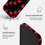 Etui Burga Tough ze wzorem i MagSafe do iPhone 17 Pro Max / 18 Pro Max - Cherrybomb