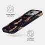 Etui Burga Tough ze wzorem i MagSafe do iPhone 17 Pro Max / 18 Pro Max - Cougar