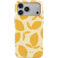 Burga Tough etui ze wzorem i MagSafe do iPhone 17 Pro Max / 18 Pro Max - Lemon Tart