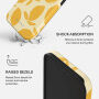 Burga Tough etui ze wzorem i MagSafe do iPhone 17 Pro Max / 18 Pro Max - Lemon Tart