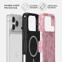 Burga Tough Etui ze wzorem i MagSafe do iPhone 17 Pro Max / 18 Pro Max - Sakura