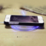NILLKIN 2w1 magiczne etui / opakowanie dla Qi ładowania bezprzewodowego Apple iPhone 5 / 5S / SE (2016) - antypoślizgowy - czarne