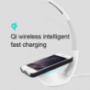 NILLKIN 2w1 magiczne etui / opakowanie dla Qi ładowania bezprzewodowego Apple iPhone 5 / 5S / SE (2016) - antypoślizgowy - czarne