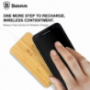 Baseus luksusowa bezprzewodowa drewniana ładowarka Qi / podstawka do ładowania dla Apple iPhone