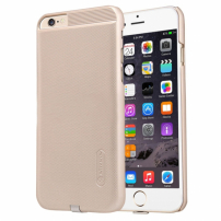 NILLKIN 2w1 magiczne etui / opakowanie dla Qi ładowania bezprzewodowego Apple iPhone 6 / 6S - antypoślizgowy - złote