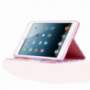 Futerał ze stojakiem i miejscem na dokumenty dla iPad mini / mini 2 / mini 3 - kwiaty róży