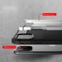 Trwałe Armor etui do iPhone 11 Pro Max - srebrne