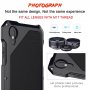 Viking wyjątkowo trwały pokrowiec z 3 wymiennymi obiektywami do iPhone X / XS - czarny