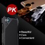 Viking wyjątkowo trwały pokrowiec z 3 wymiennymi obiektywami do iPhone X / XS - czarny