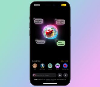 Przetestowaliśmy nową Inteligencję Apple w iOS 18.2 – Jak działa Image Playground, Image Wand i Genmoji?